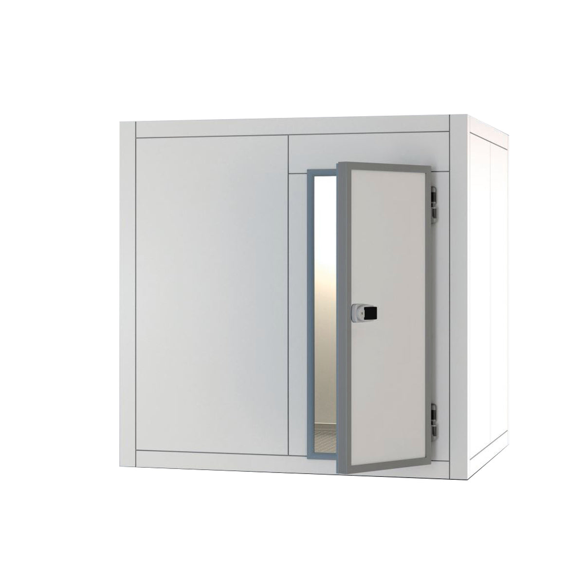 Chambre froide épaisseur = 80 avec sol dimension = 1590x3990x2360 - B14R-159399BC - CODIGEL