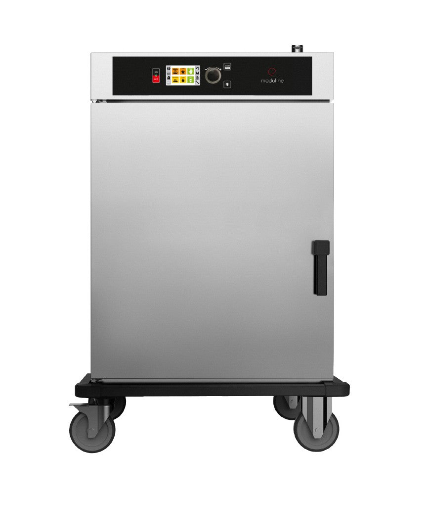 Chariot de remise en température et maintient au chaud - 10 niveaux - GN 1/1 ou 600 x 400 -  Écran tactile - RRT101C - Moduline