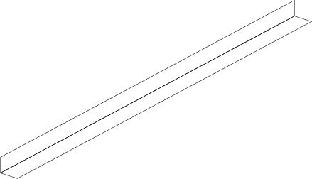 Couple glissières inox à “L” pour 1000 x 1000 - DADML-2