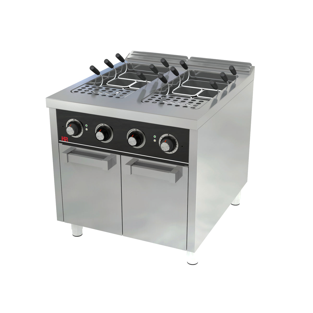Cuiseur à pâtes 40L + 40L Série 900 sur placard - CPE40L40L900E - CODIGEL