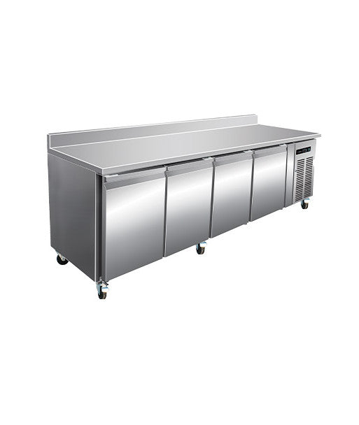 DESSERTE REFRIGEREE - 4 PORTES - 398 L - PROFONDEUR 600