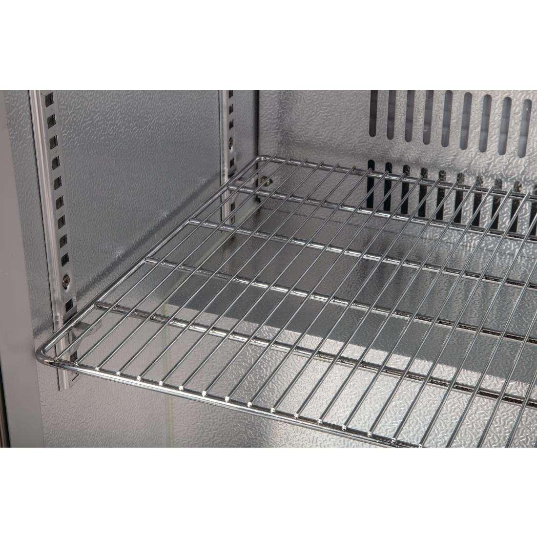 Arrière-bar trois portes pivotantes Polar Série G inox 330L