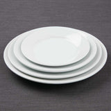 Assiettes à bord large Olympia Athena 228mm (Lot de 12)