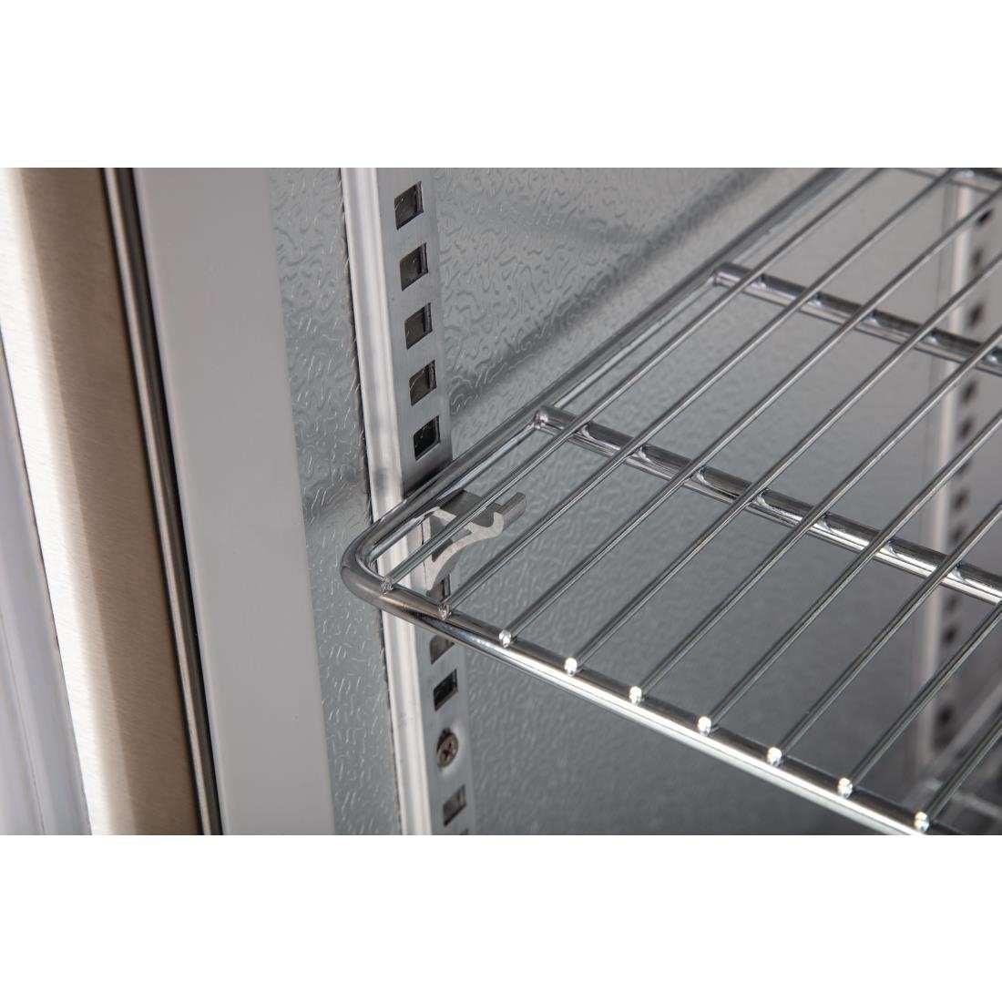 Arrière-bar trois portes pivotantes Polar Série G inox 330L