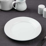 Assiettes à bord large Olympia Athena 202mm (Lot de 12)