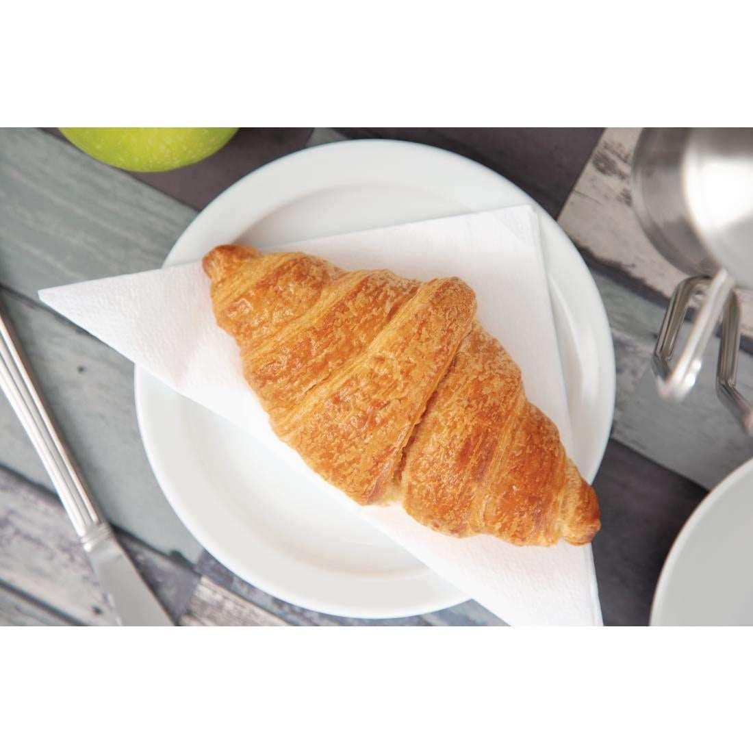 Assiettes à bord étroit blanches Olympia 150mm (Lot de 12)