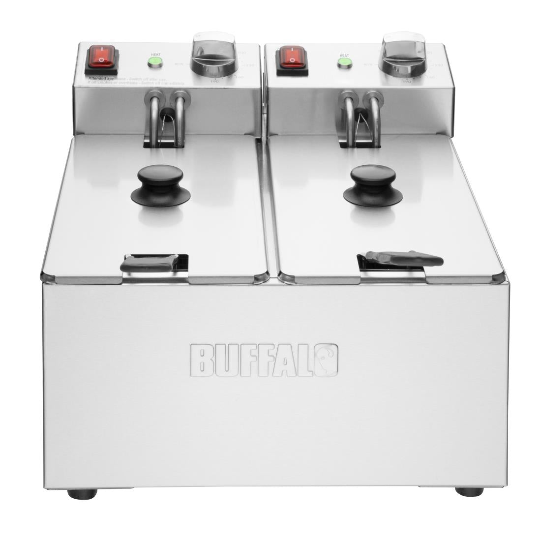 Friteuse double Buffalo - 2x3L