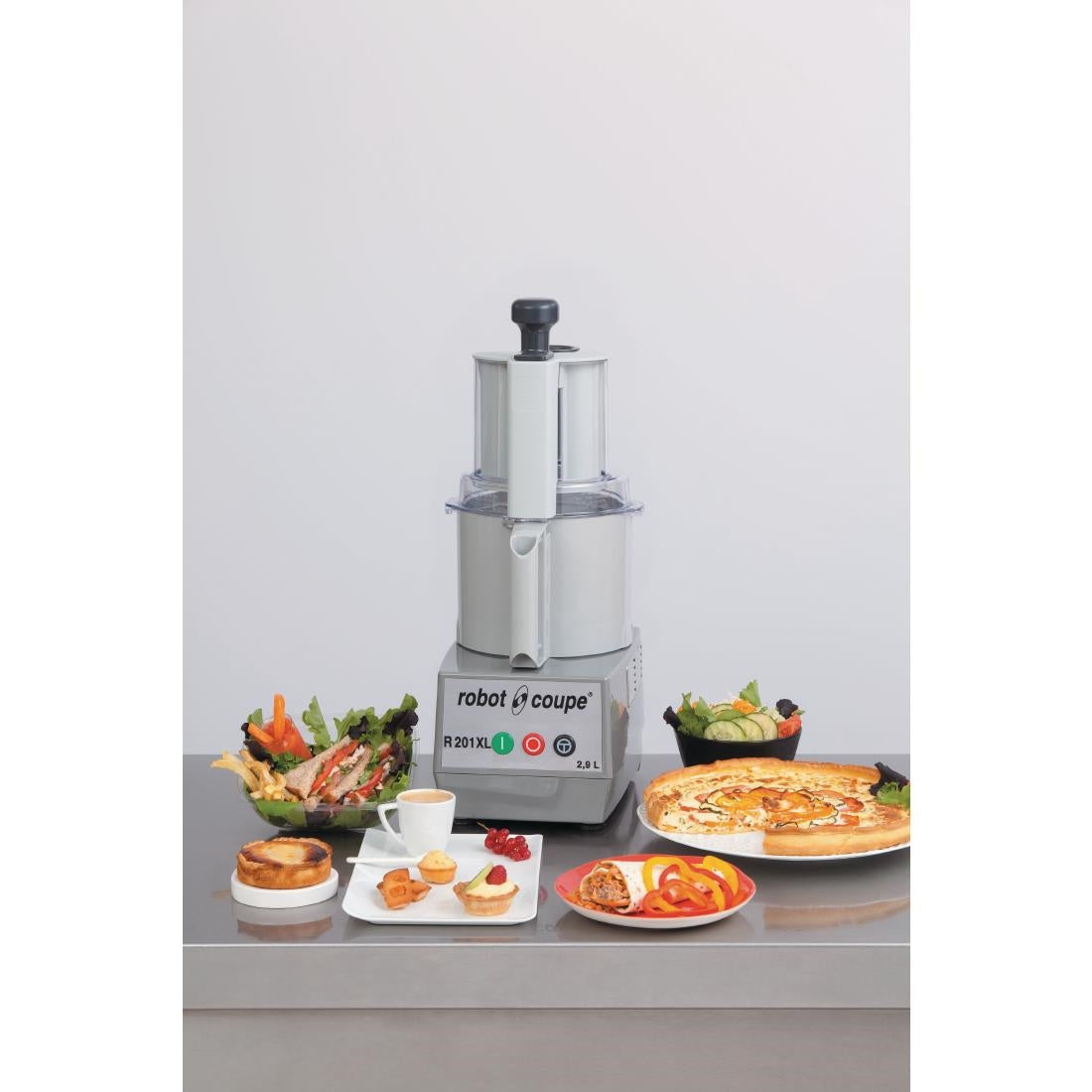 Combiné R201 XL Robot Coupe cutter et coupe-légumes - NISBETS