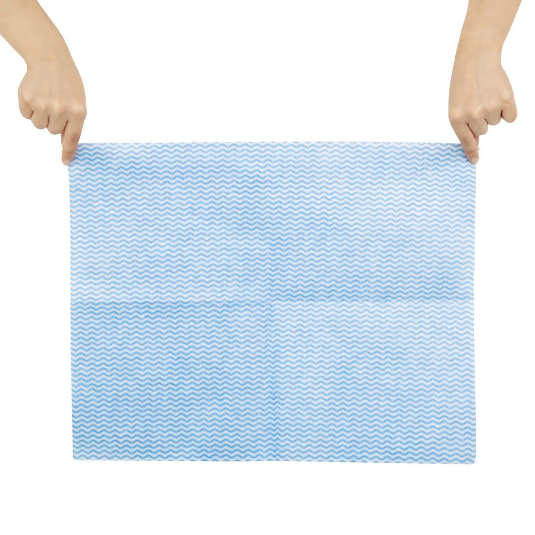 Chiffons non tissés très résistants Jantex bleus (lot de 25)