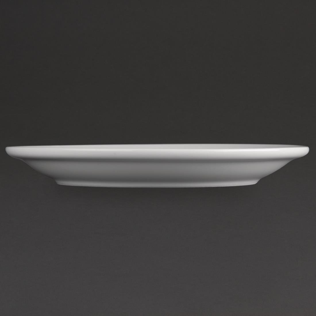 Assiettes À Bord Étroit Olympia Athena 165mm (Lot de 12) - NISBETS