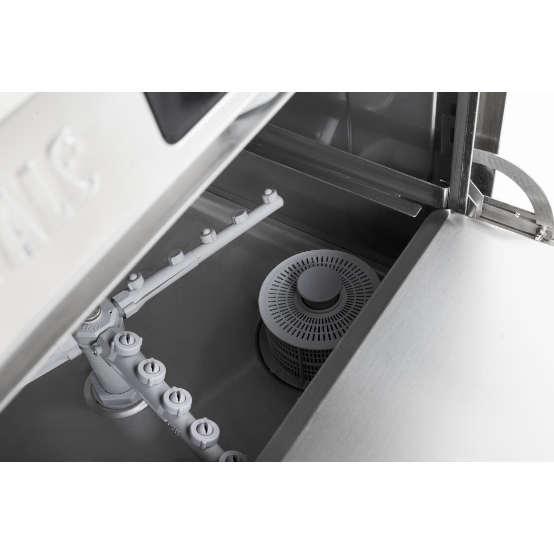 Lave-vaisselle numérique dessous de comptoir Buffalo avec pompe de vidange casier 500mm