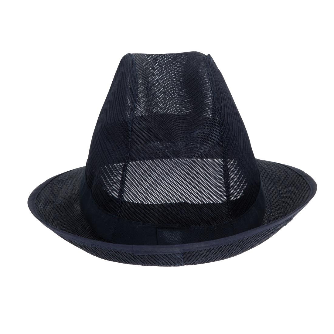Chapeau Trilby bleu marine - NISBETS