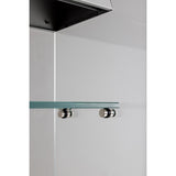 Comptoir de service réfrigéré noir Zoin Tibet - Taille 150 mm