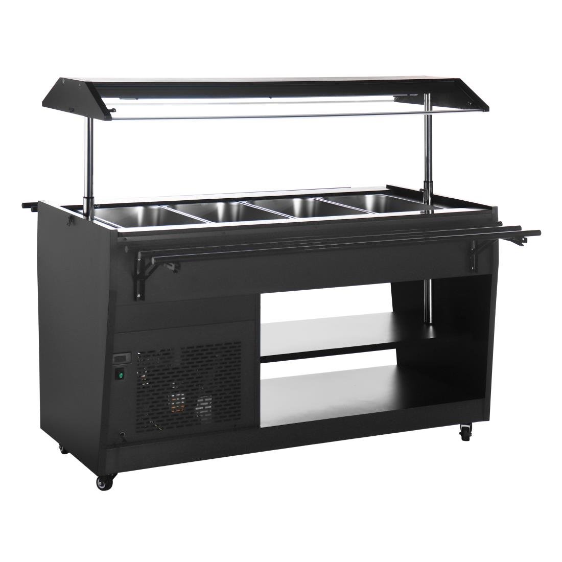 Buffet réfrigéré Polar série G noir - NISBETS