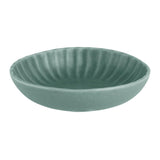 Assiettes calottes Olympia Corallite vertes 160x40mm (lot de 6)