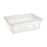 Bac en polypropylène GN 1/2 sans couvercle Nisbets Essentials 100mm