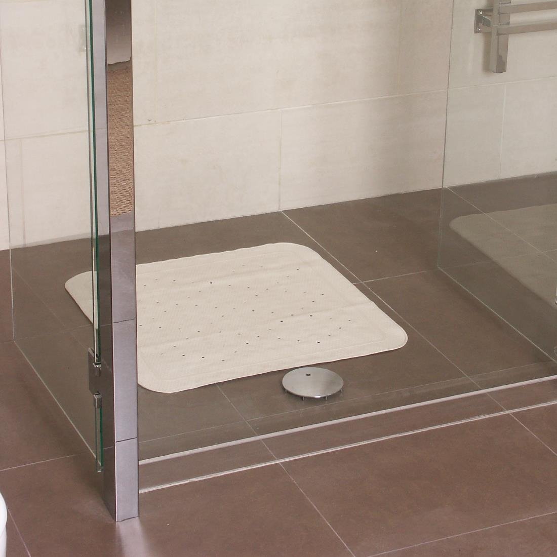 Tapis de douche avec ventouses Mitre Essentials - NISBETS