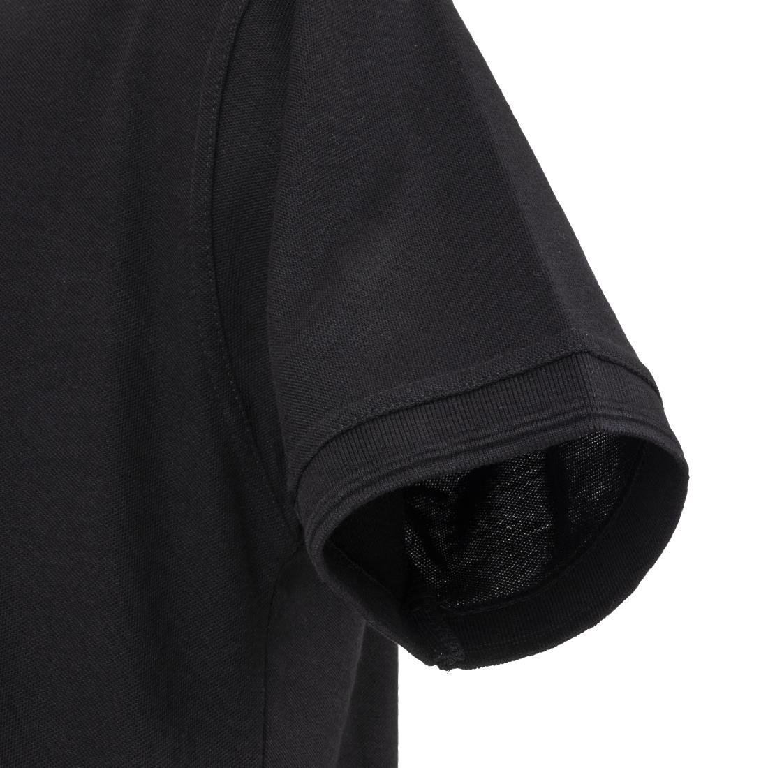 Polo mixte noir L - NISBETS