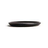 Assiettes plates noir mat Olympia Canvas 18 cm  (Lot de 6) - NISBETS