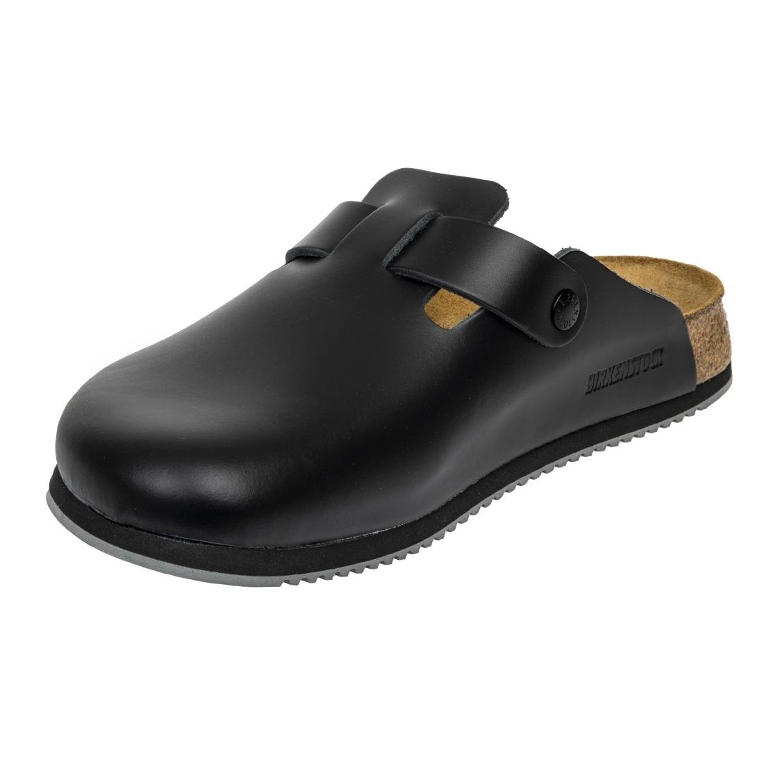 Birkenstock Super Grip Professional Boston Clogs Black - NISBETS