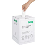Chiffons de nettoyage compostables blancs Jantex Green (lot de 200)