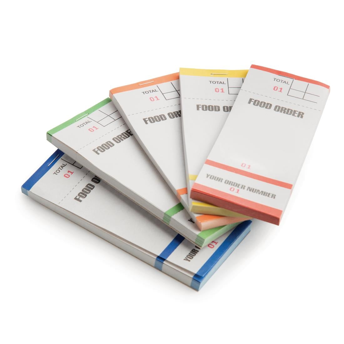 Carnets de commande feuilles simples avec numéros détachables (lot de 50) - NISBETS