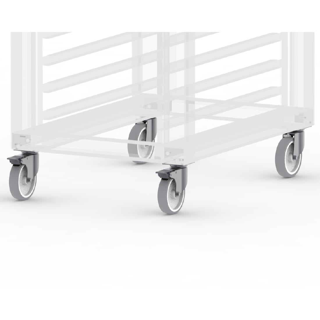 Kit de roulettes pour supports de four combiné Buffalo
