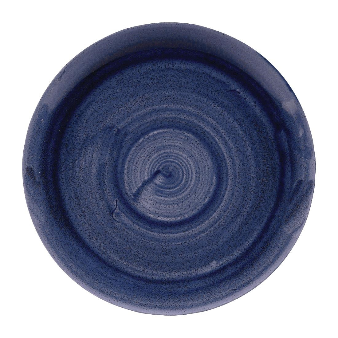 Assiettes rondes Churchill Stonecast Patina Cobalt 288mm (Lot de 12)