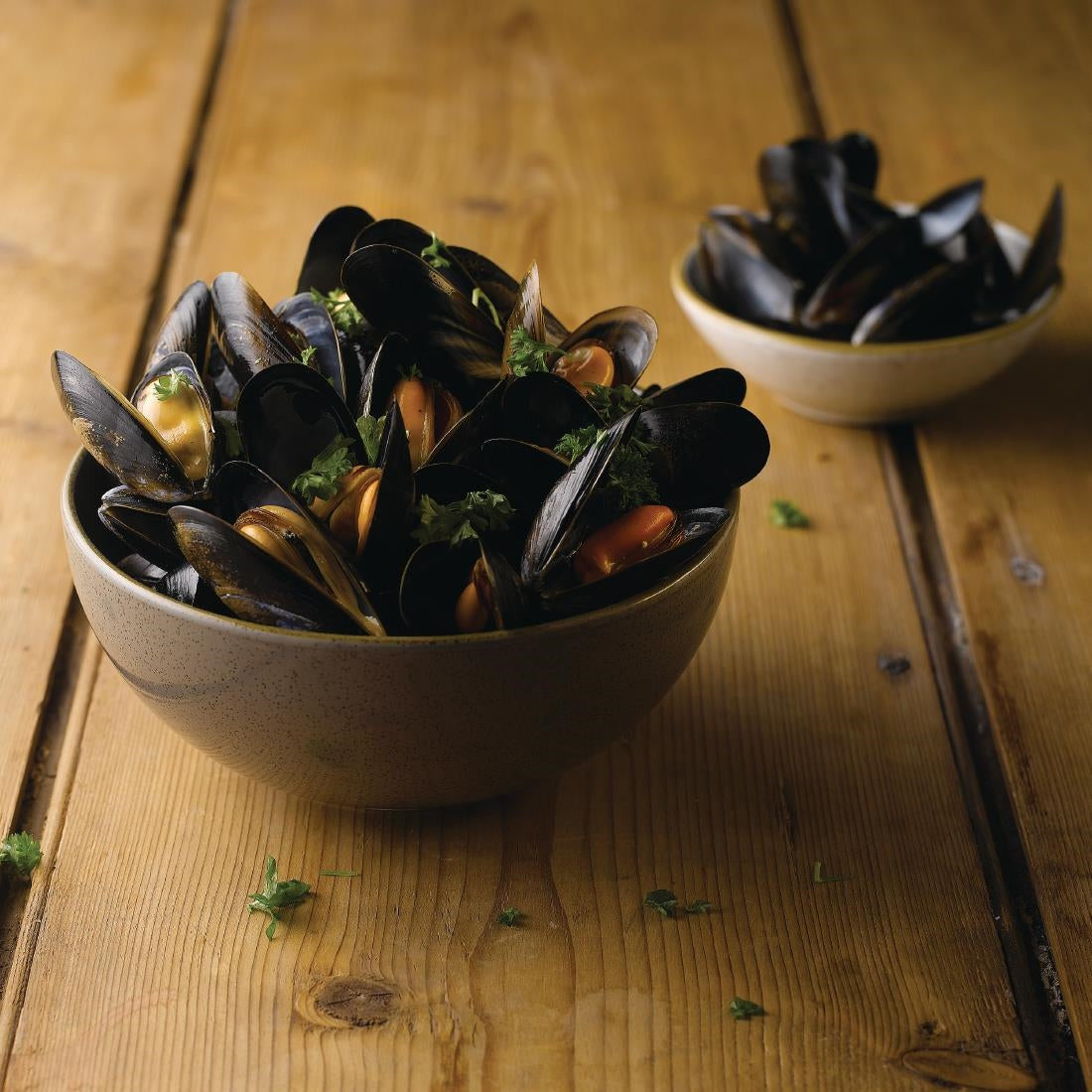 Bols à soupe peu profonds Churchill Stonecast Barley White 200ml (Lot de 12)