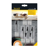 Porte-étiquettes en acrylique Securit (lot de 6) - NISBETS