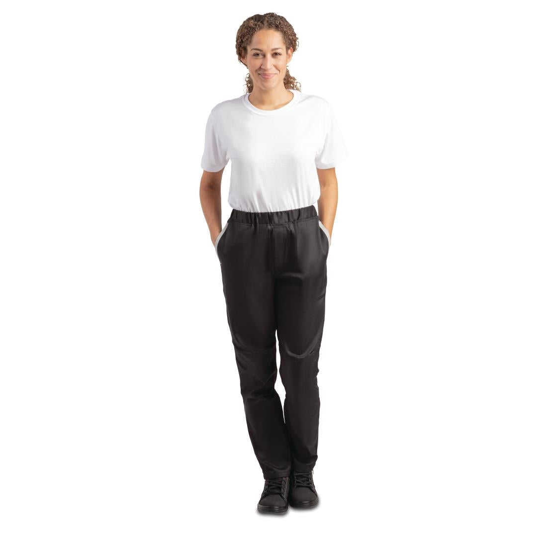 Pantalon de cuisine Southside noir - NISBETS