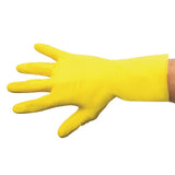 Gants protection chimique MAPA Vital 124 jaunes L - NISBETS