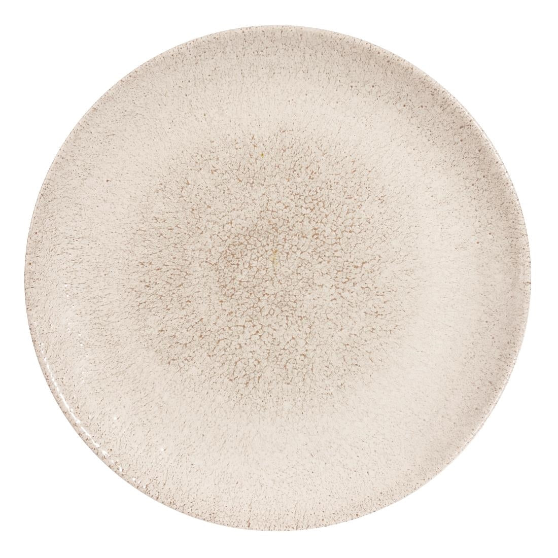 Assiettes rondes Churchill Studio Prints Raku Agate Grey 288mm (Lot de 12)