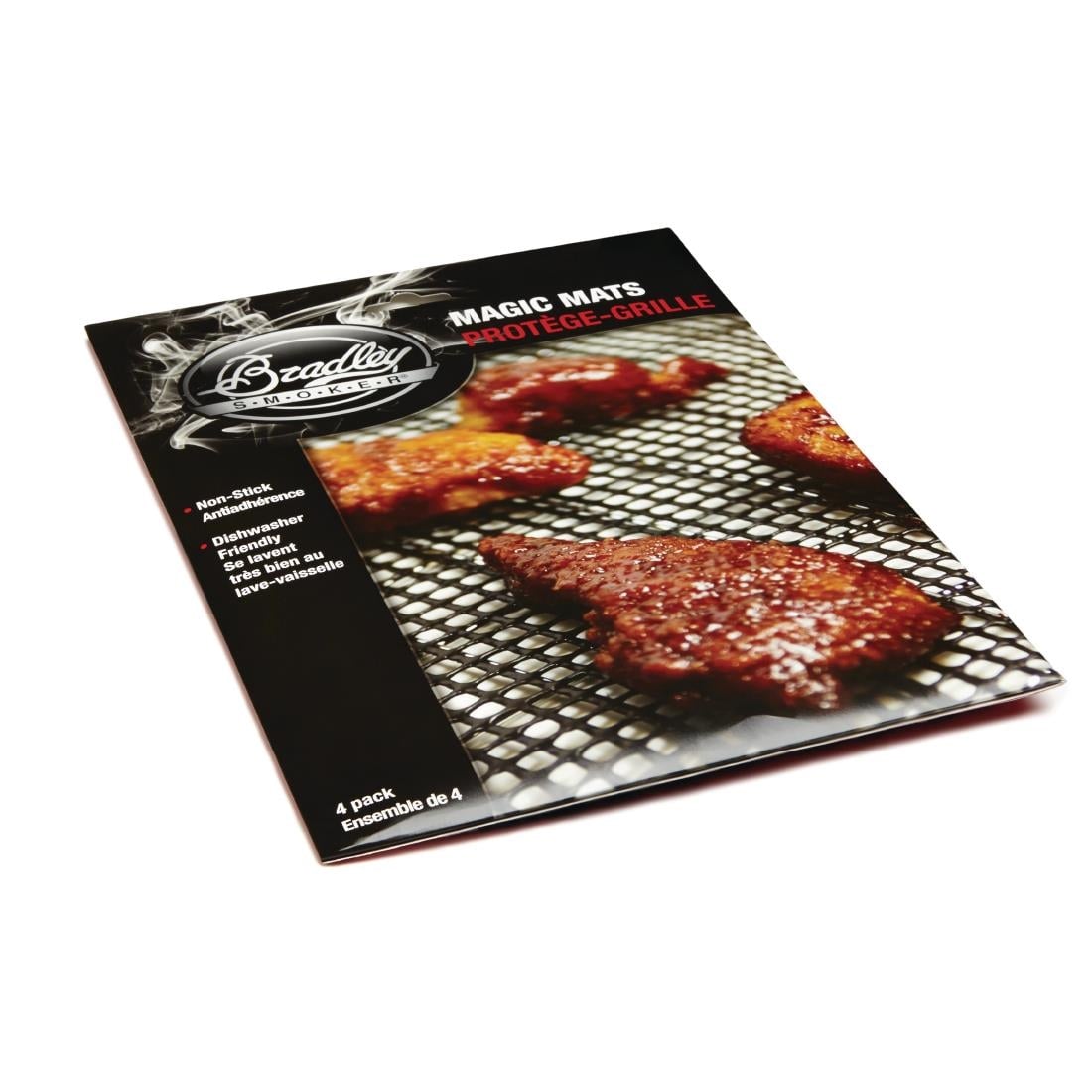 Tapis de cuisson protège-grilles Bradley Smoker (lot de 4) - NISBETS