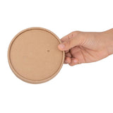 Couvercles en papier pour pots à soupe Fiesta Compostable 118mm (lot de 500) - NISBETS