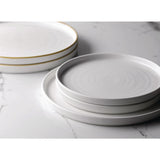 Assiettes avec rebord Churchill Stonecast Barley White 210mm (Lot de 6)