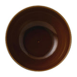 Bols à nouilles Churchill Nourish Black Onyx deux tons 183mm (Lot de 6)