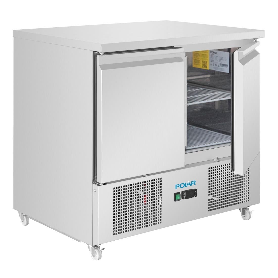 Comptoir à salade Polar série U froid ventilé - NISBETS