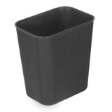 Poubelle pour hôtel/bureau noire Bolero 14L