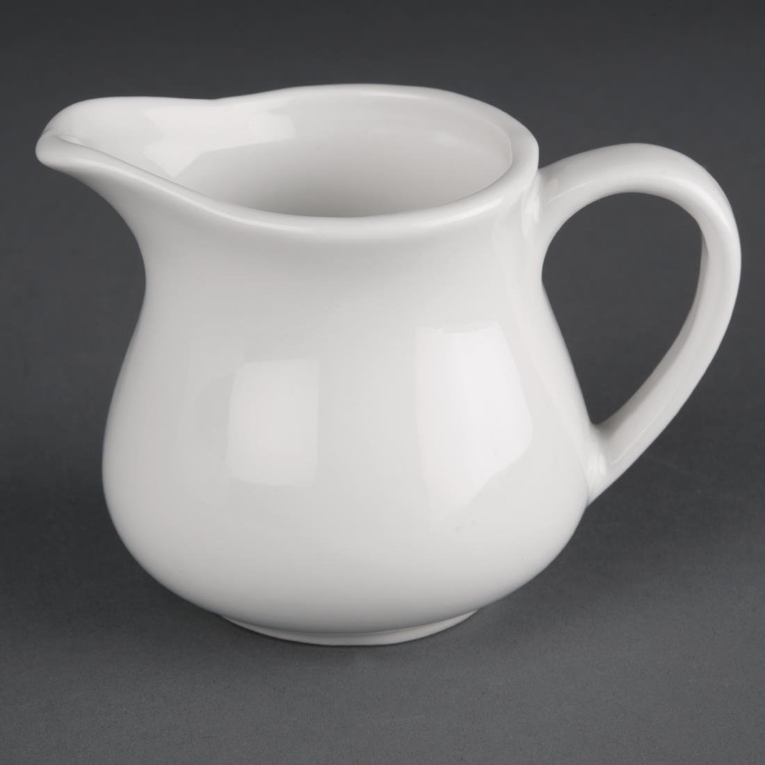 Pots à lait Olympia Athena 170ml (Lot de 4) - NISBETS