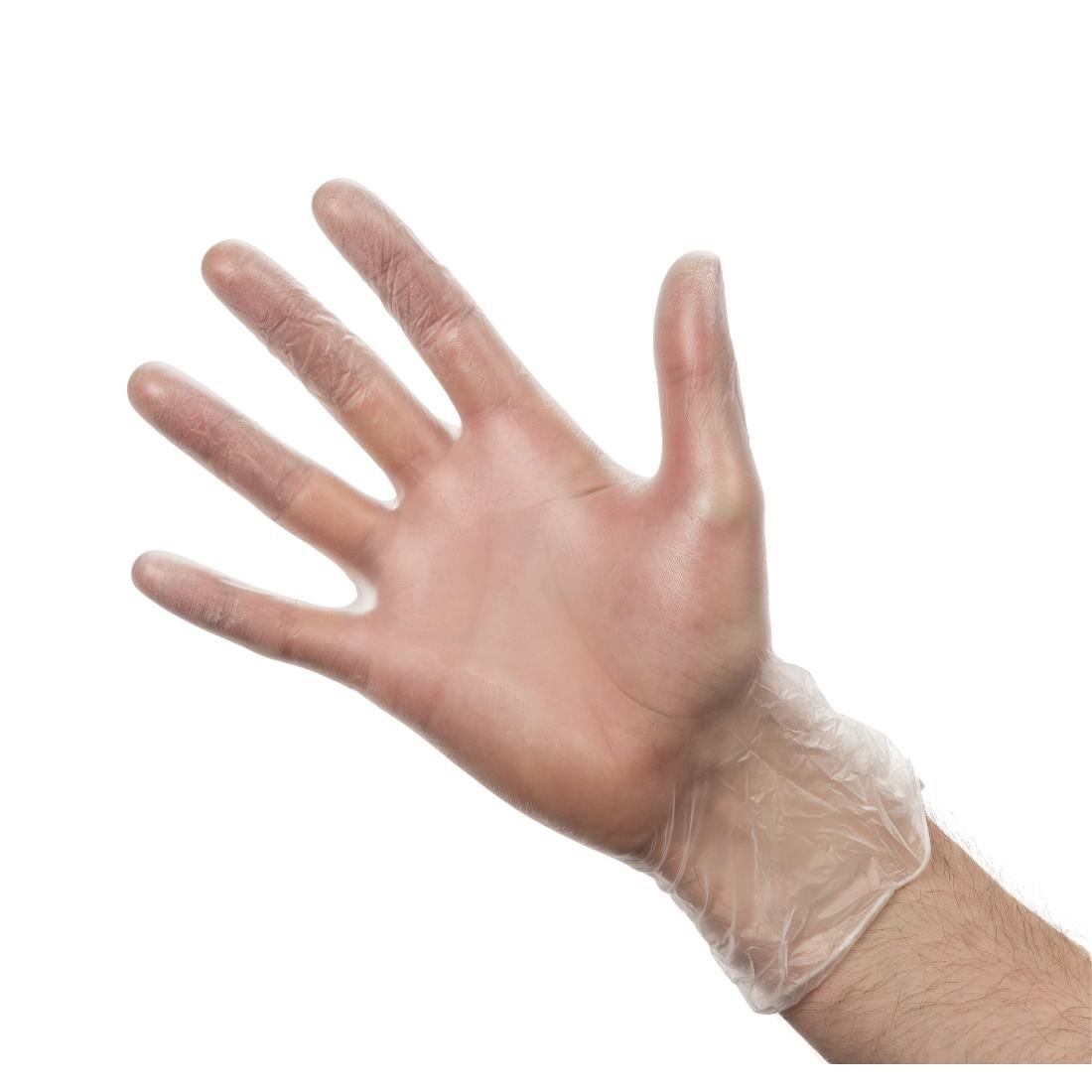 Gants en vinyle poudré - NISBETS