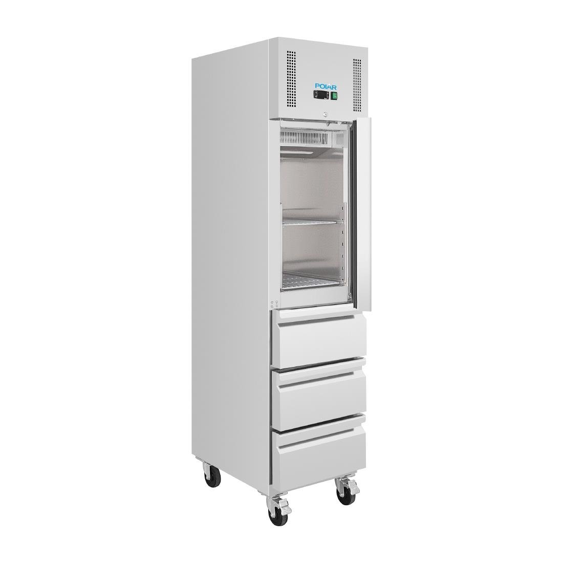 Armoire réfrigérée positive GN slimline 1 porte - NISBETS