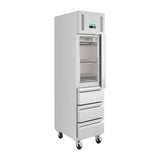 Armoire réfrigérée positive GN slimline 1 porte - NISBETS