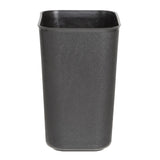 Poubelle pour hôtel/bureau noire Bolero 8L