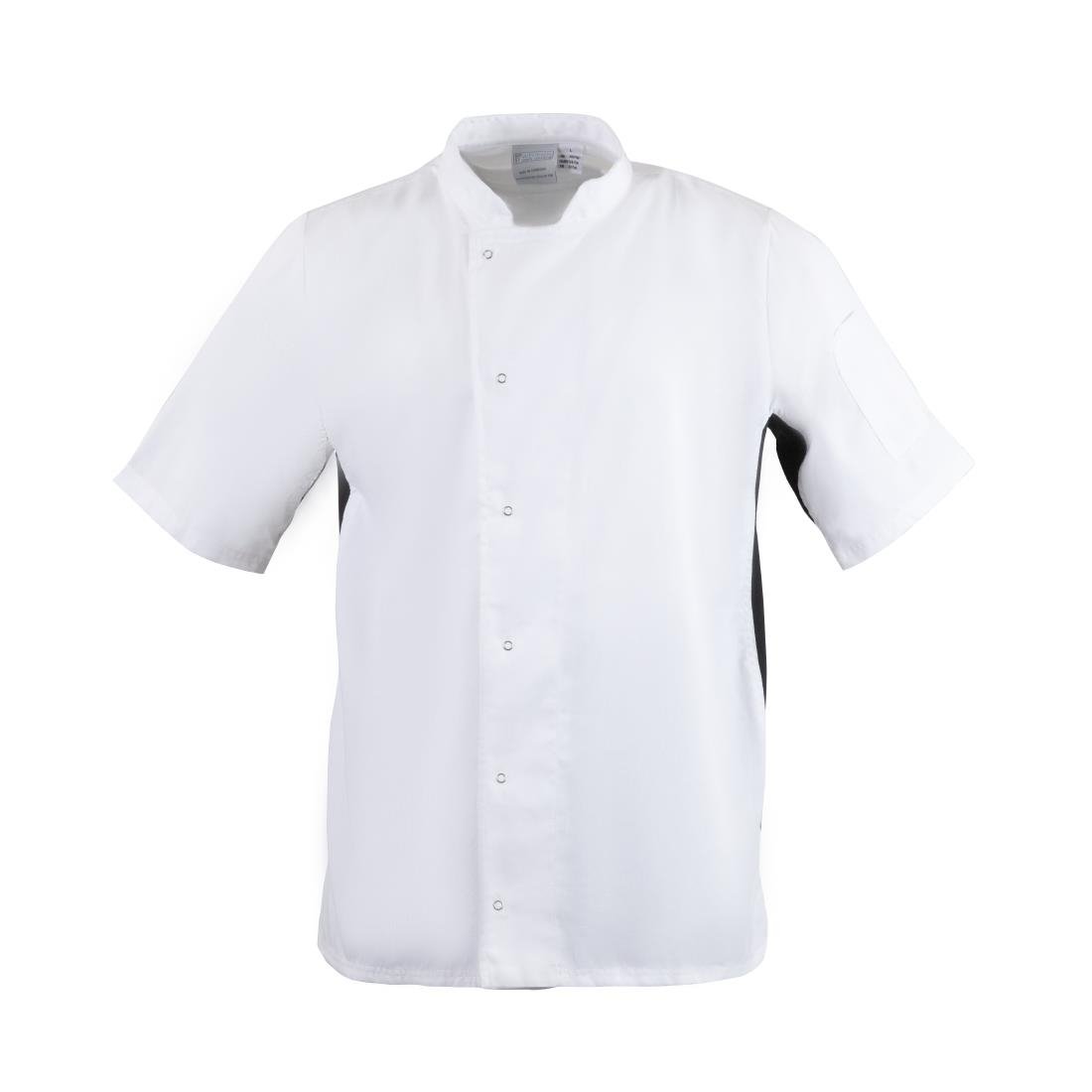 Veste de cuisine mixte Whites Nevada blanche - NISBETS