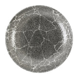 Assiettes coupes rondes Churchill Studio Prints Kintsugi Quartz Black 248mm (Lot de 12)