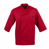 Veste de cuisine mixte Chef Works rouge - NISBETS