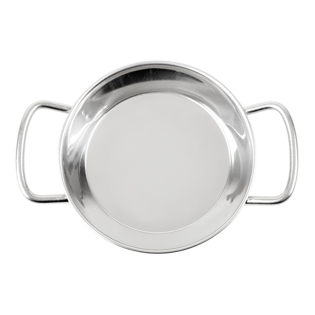 Mini plat à paëlla en inox Olympia Table Presentation 120mm
