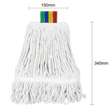 Tête de serpillière large en coton Kentucky Jantex Connect 400g - NISBETS