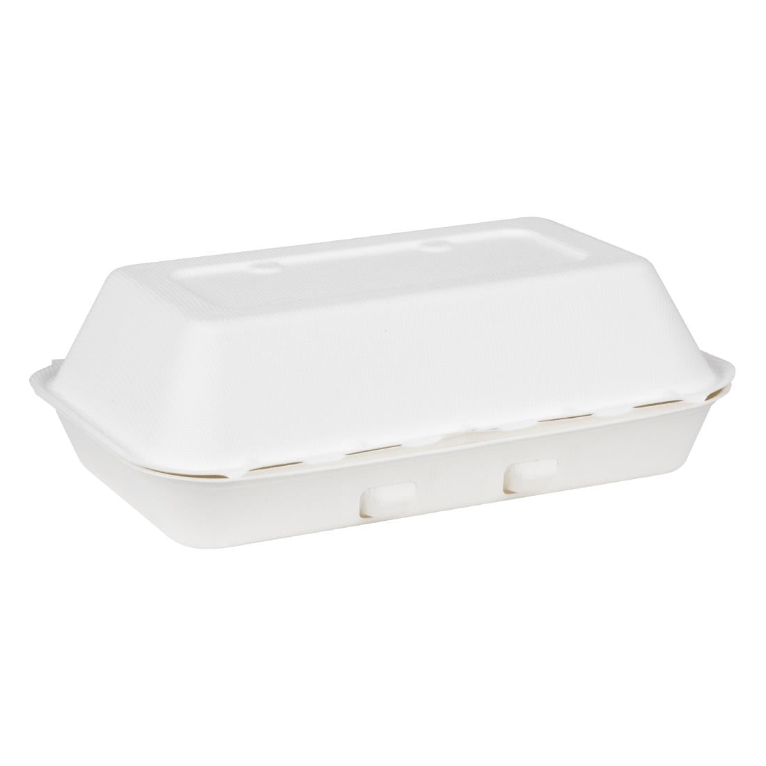 Barquettes alimentaires en bagasse Fiesta Compostable 500ml (lot de 100)